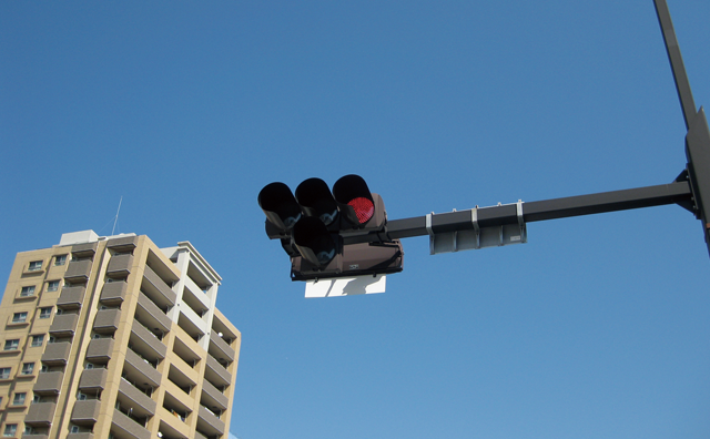 信号機や道路標識の視認性