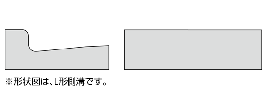 L形ブロック図面